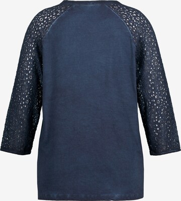 Ulla Popken Shirt in Blauw