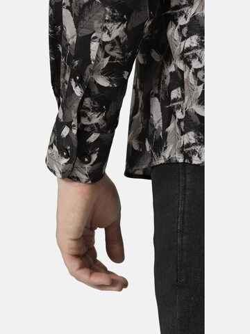 BABISTA Regular fit Button Up Shirt ' Stilanova ' in Black