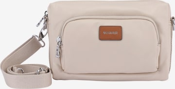 BOGNER - Mala de ombro 'Fully 1.0 Pukie' em cinzento: frente