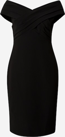 Robe de cocktail Lauren Ralph Lauren en noir : devant