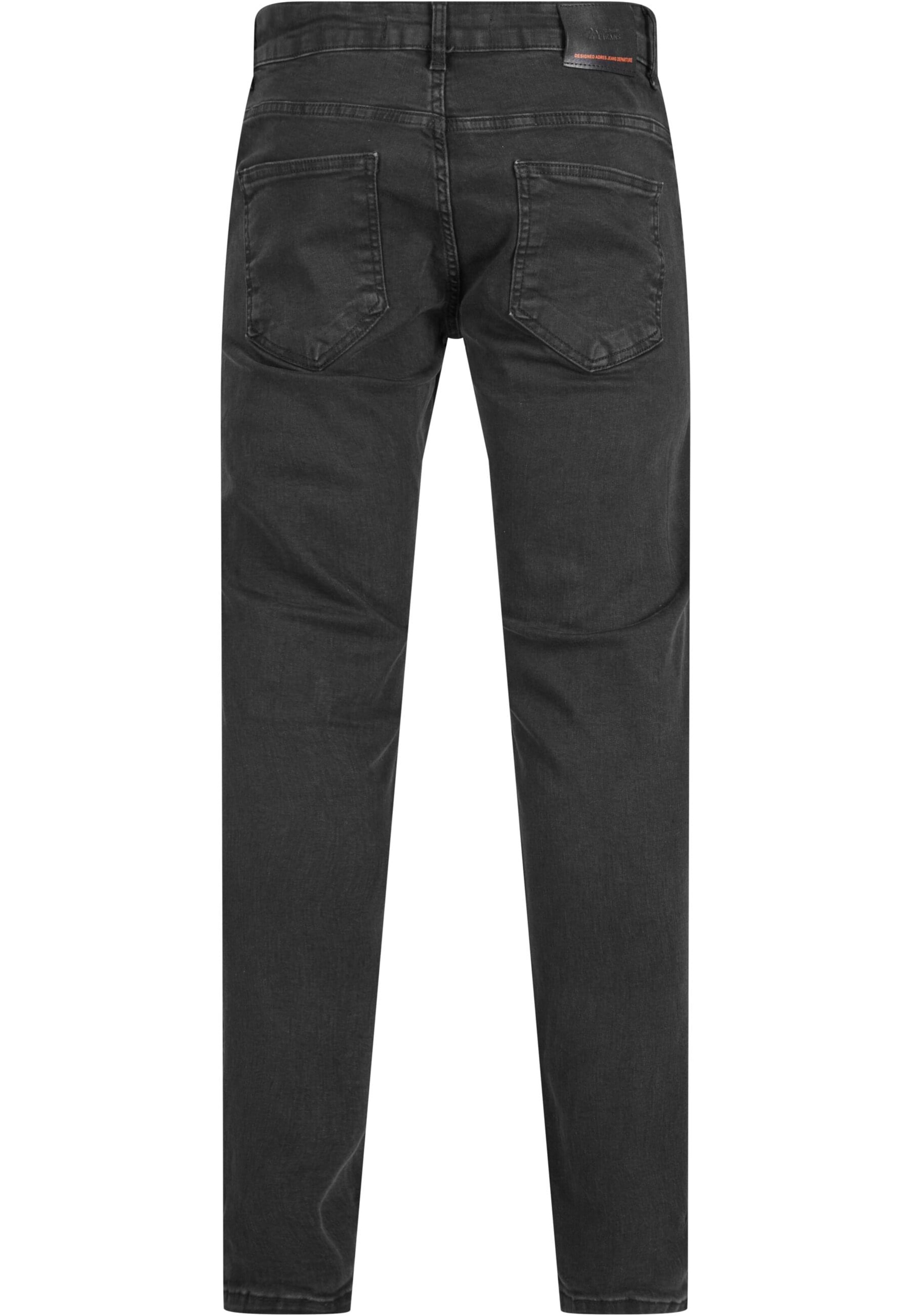 Slimfit Jeans di 2Y Premium in nero