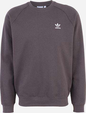 ADIDAS ORIGINALS Tréning póló 'Trefoil Essentials' - szürke: elől