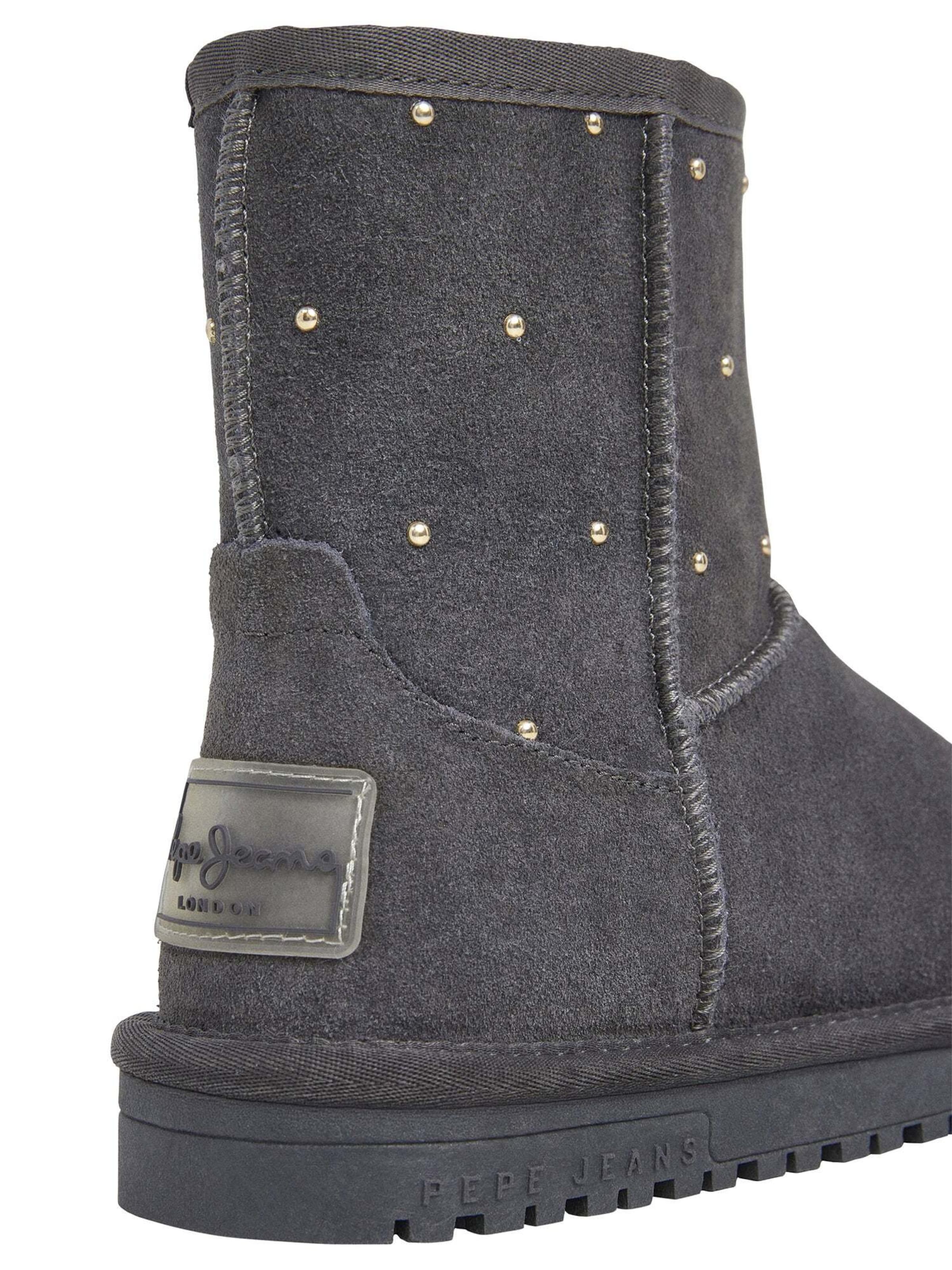 Boots 'Diss Studs W' di Pepe Jeans in grigio