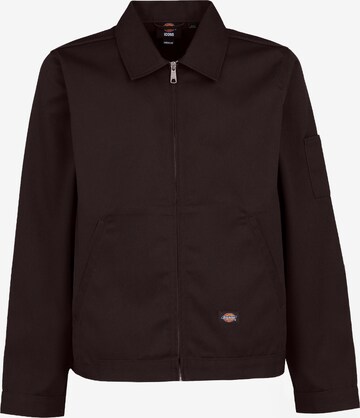 DICKIES Overgangsjakke 'Eisenhower' i brun: forside