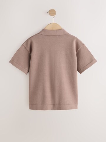 Next - Casaco de malha em castanho