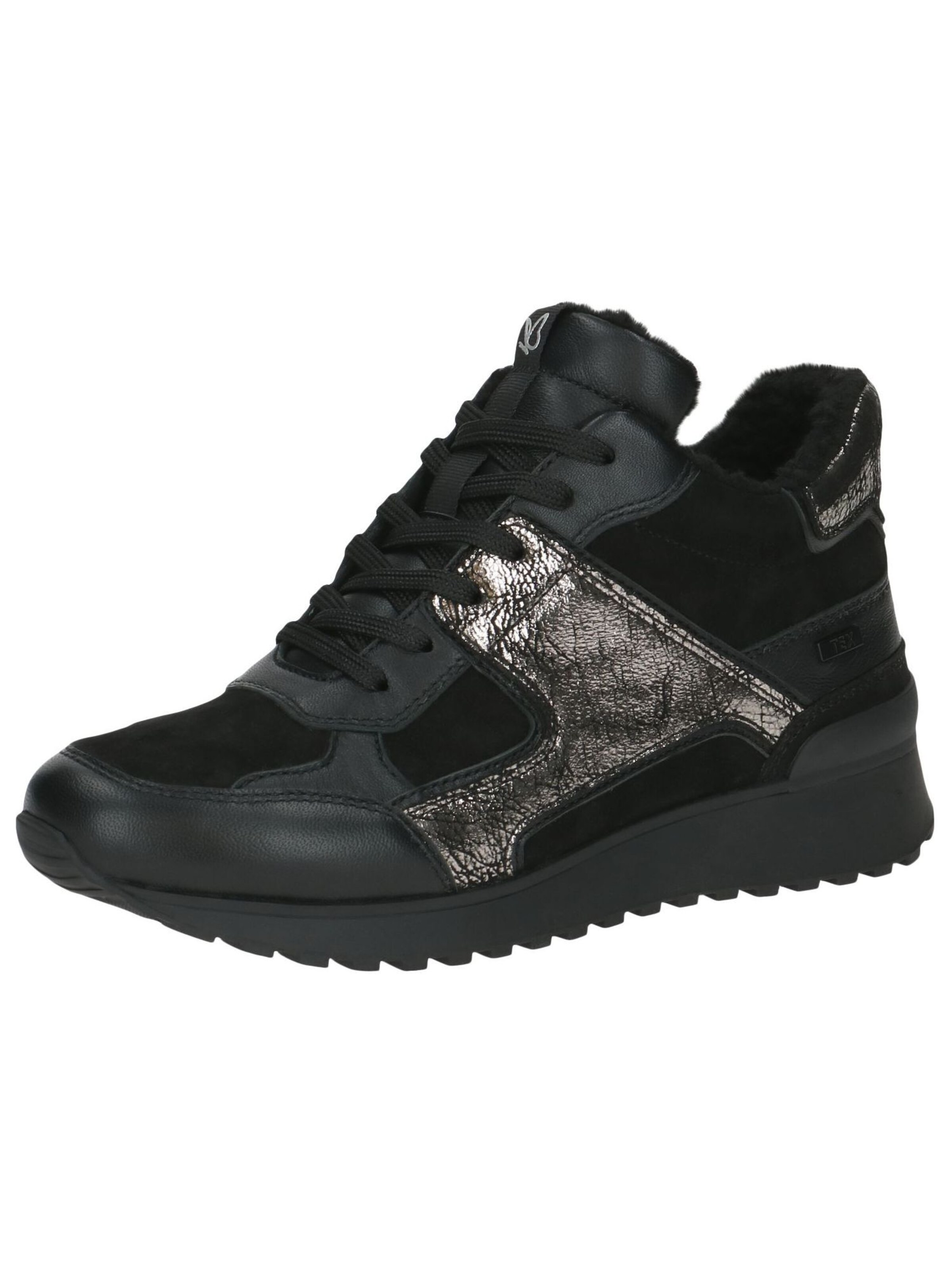 CAPRICE Sneaker in Schwarz: Vorderseite