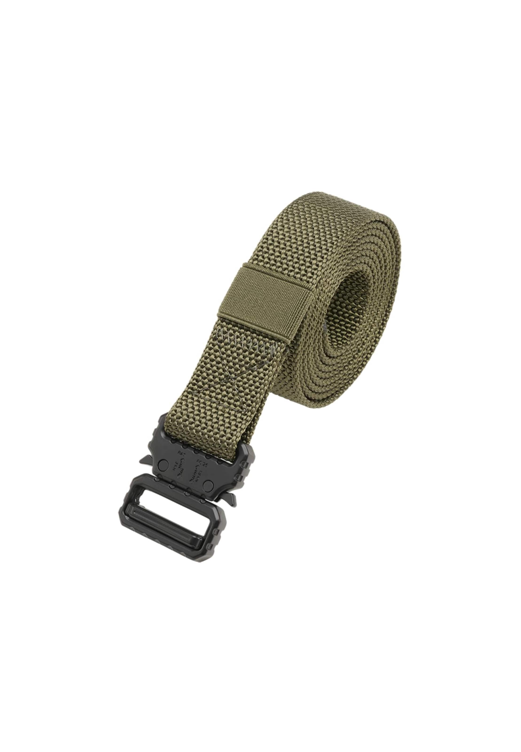 Brandit Accessoires 'Tactical Belt' in Grün: Vorderseite