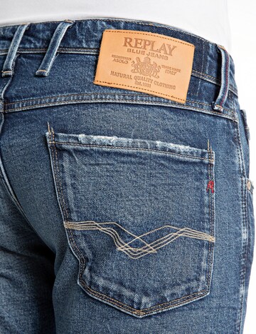 REPLAY Loosefit Jeans in Blau