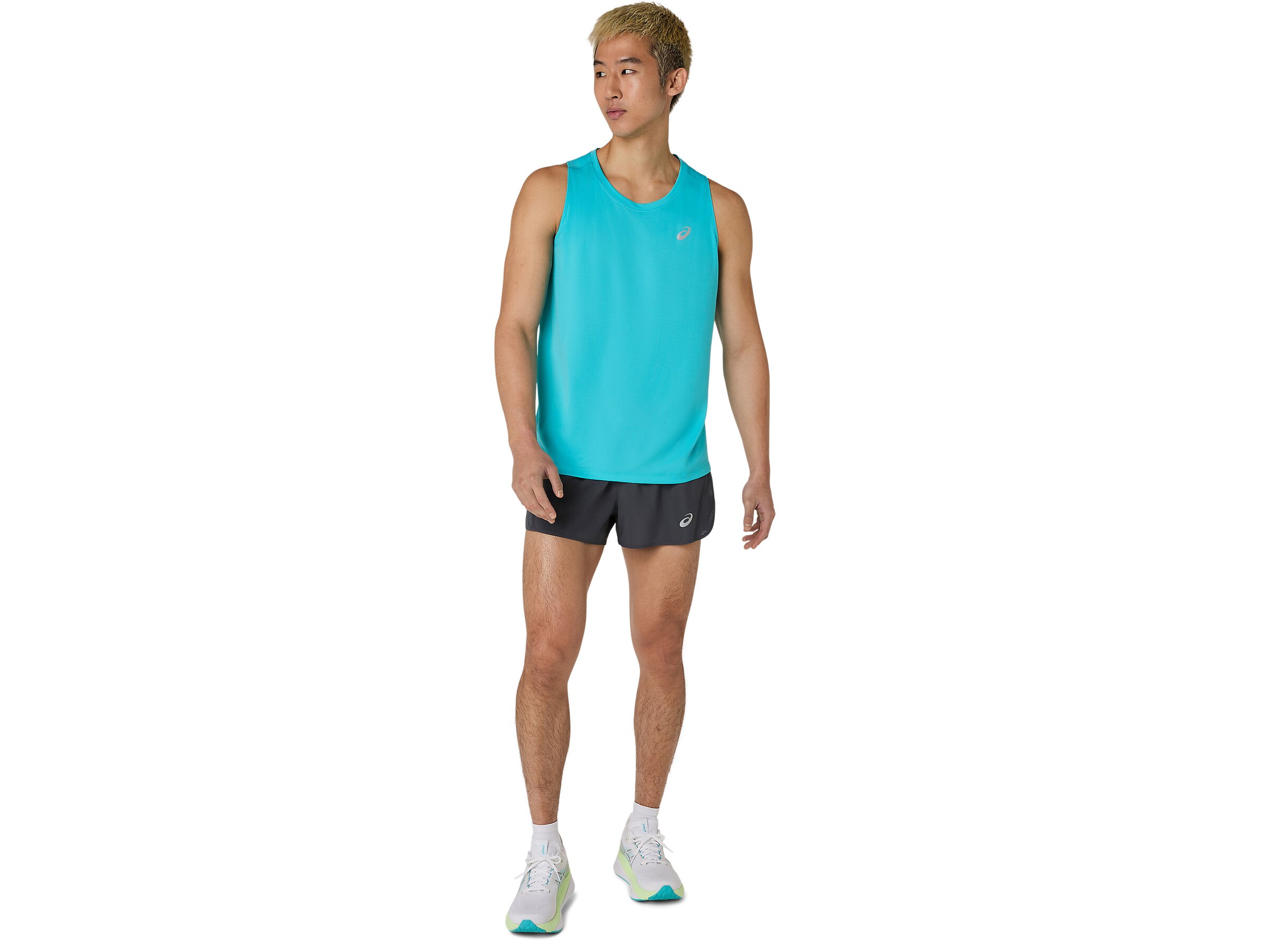 ASICS Sportshirt in Blau