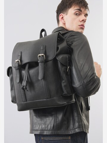 Sac à dos ' Belmont ' Bolongaro Trevor en noir : devant
