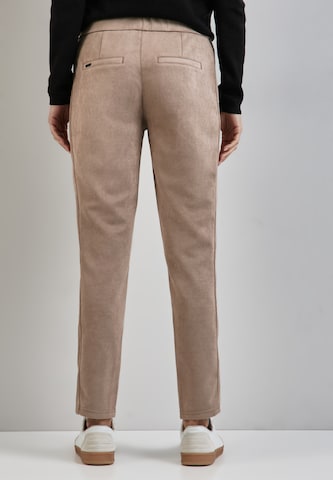 STREET ONE Loosefit Broek in Beige
