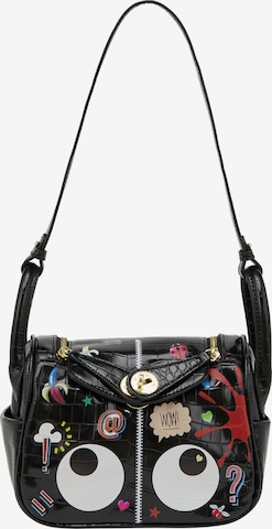 MYMOTorba preko ramena 'Pop Eyetheme' - crna boja: prednji dio