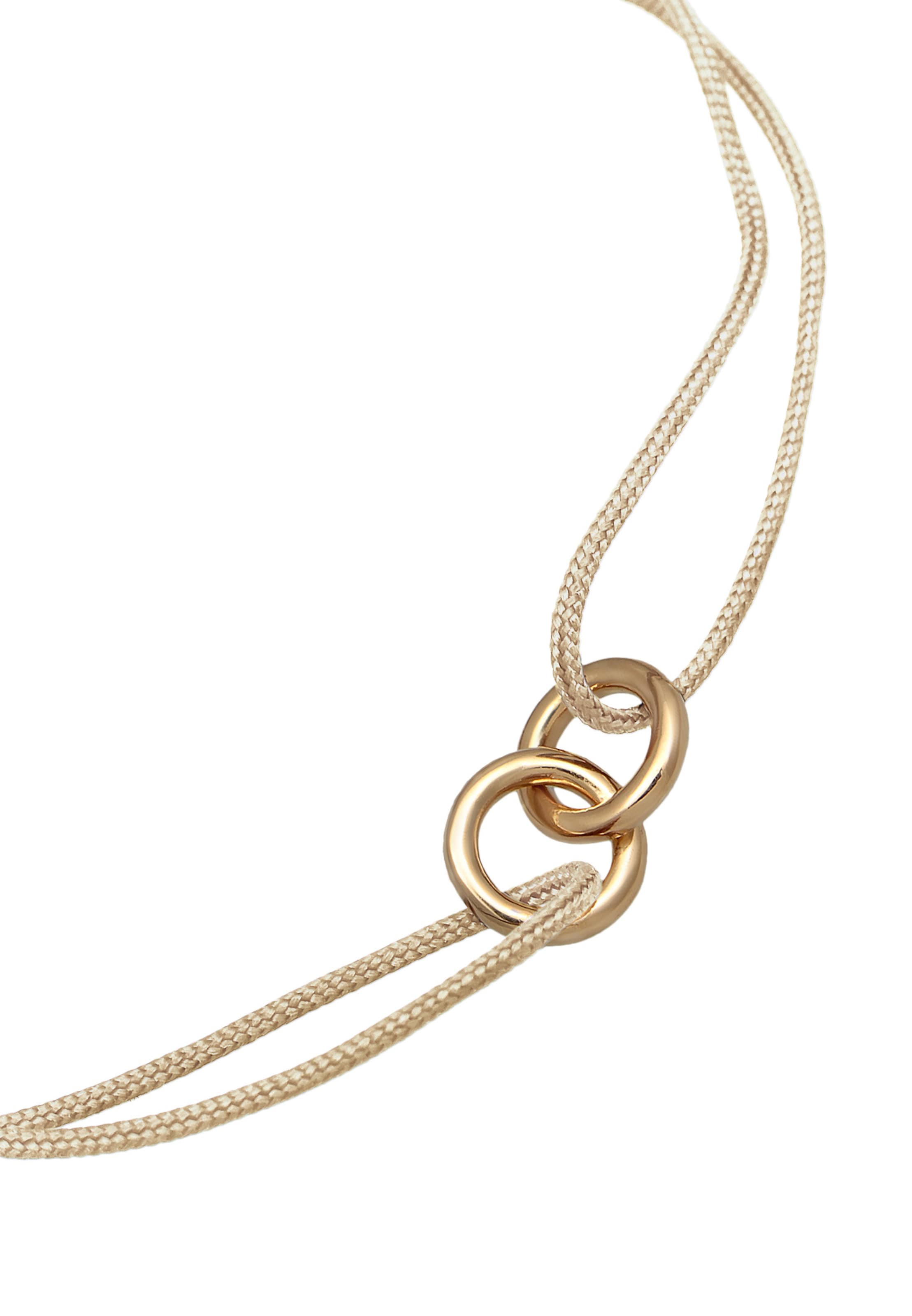 ELLI Armbånd 'Geo' i beige