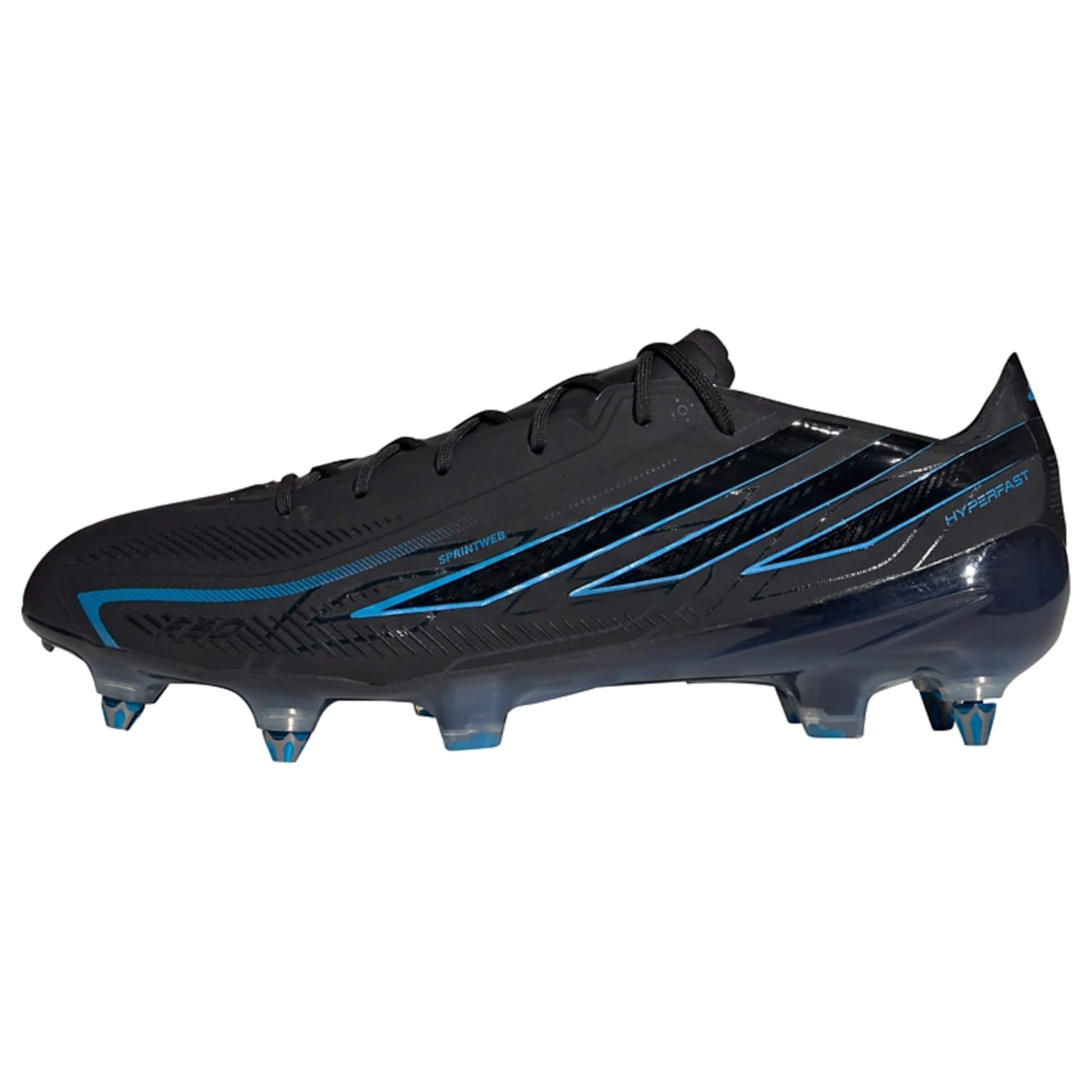 ADIDAS PERFORMANCE - Zapatillas de fútbol 'F50 Hyperfast Elite' en negro: frente