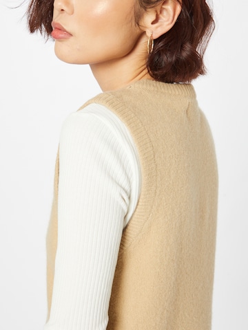 MSCH COPENHAGEN Sweter 'Zenie' w kolorze beżowy