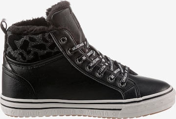 MUSTANG Sneakers high i svart