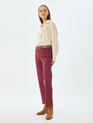 Koton Loosefit Broek in Rood