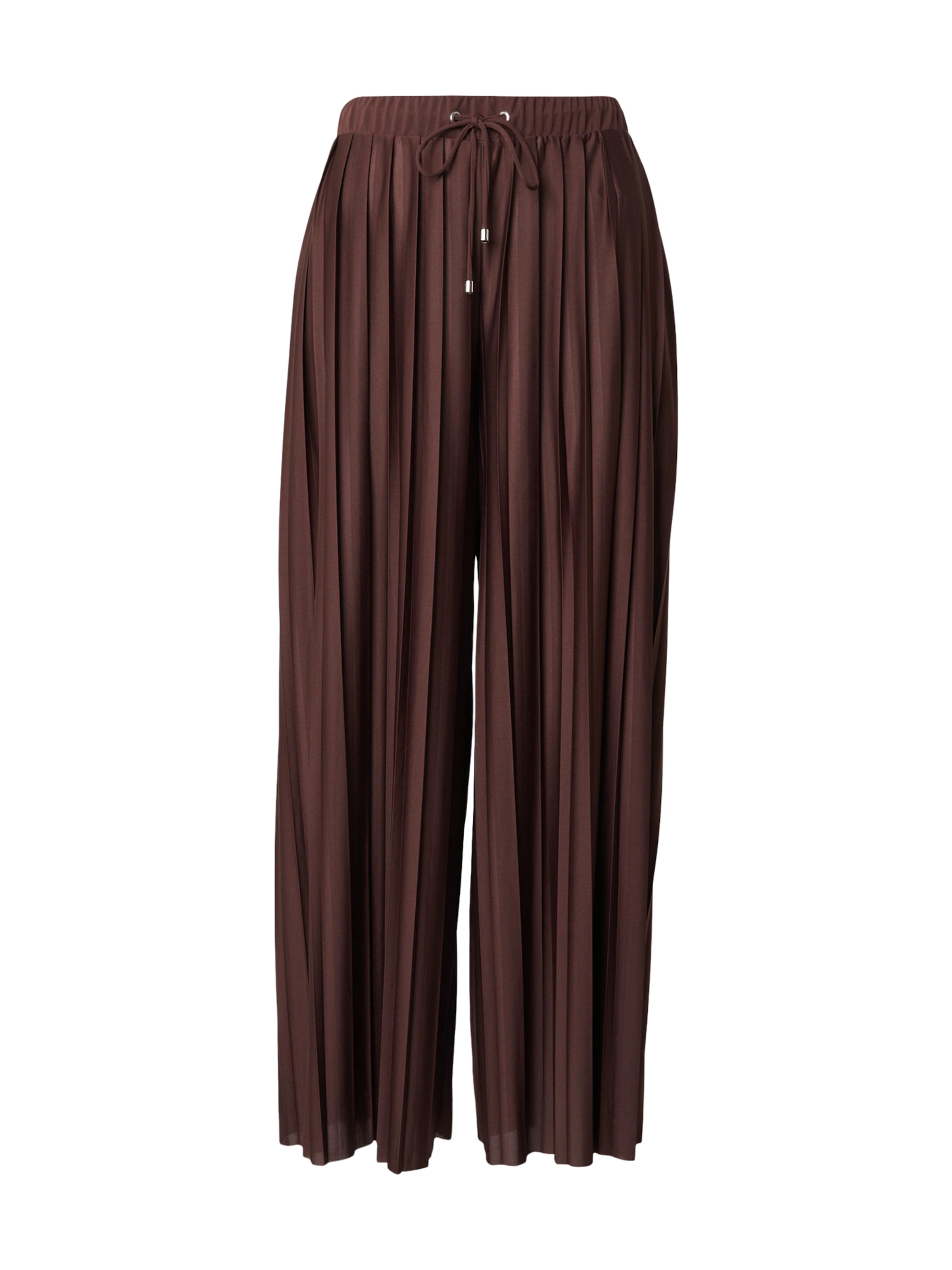 ABOUT YOU Bő szár Nadrág 'Caren' - piros: elől