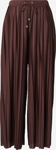 ABOUT YOUWide Leg/ Široke nogavice Hlače 'Caren' - crvena boja: prednji dio