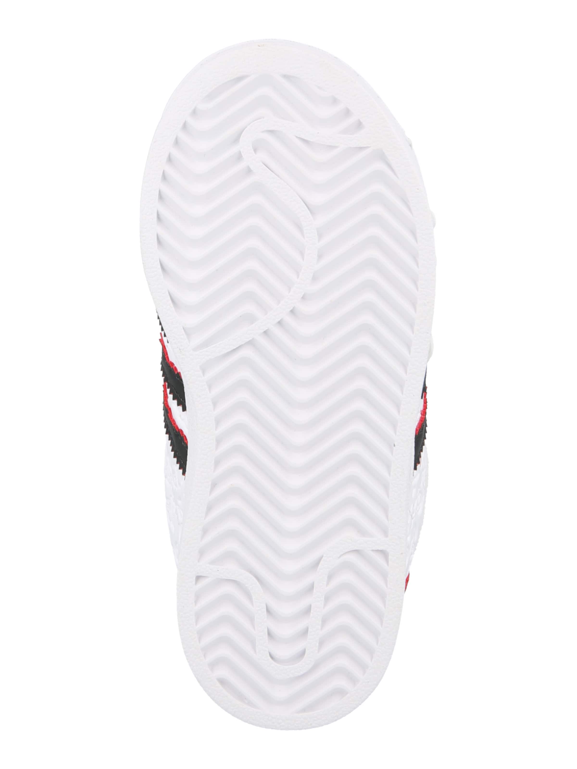 Baskets 'SUPERSTAR II' ADIDAS ORIGINALS en blanc