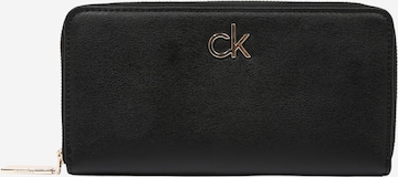 Calvin Klein Portmonetka w kolorze czarny: przód