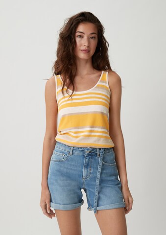 Tops en tricot comma casual identity en orange : devant