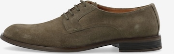 Bianco Lace-Up Shoes 'BYRON Derby' in Green: front