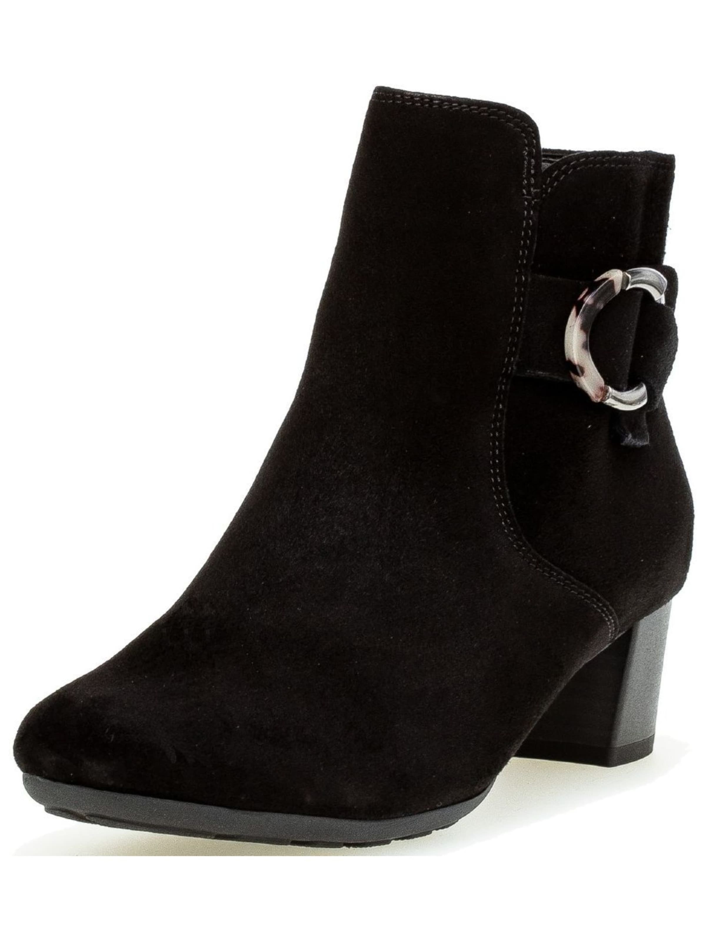 Bottines GABOR en noir : devant