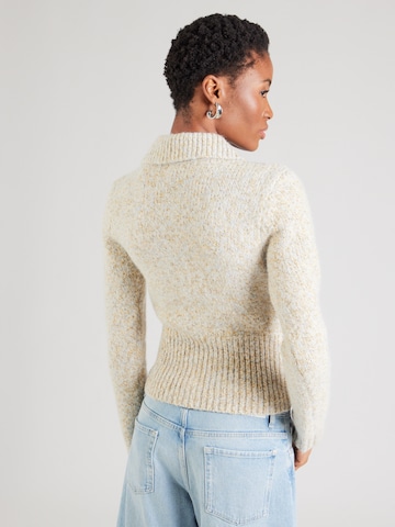 TOPSHOP Knit Cardigan 'VALERIE' in Beige