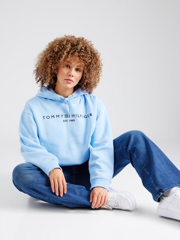 Tommy Hilfiger Curve Sweatshirt in Blue: front