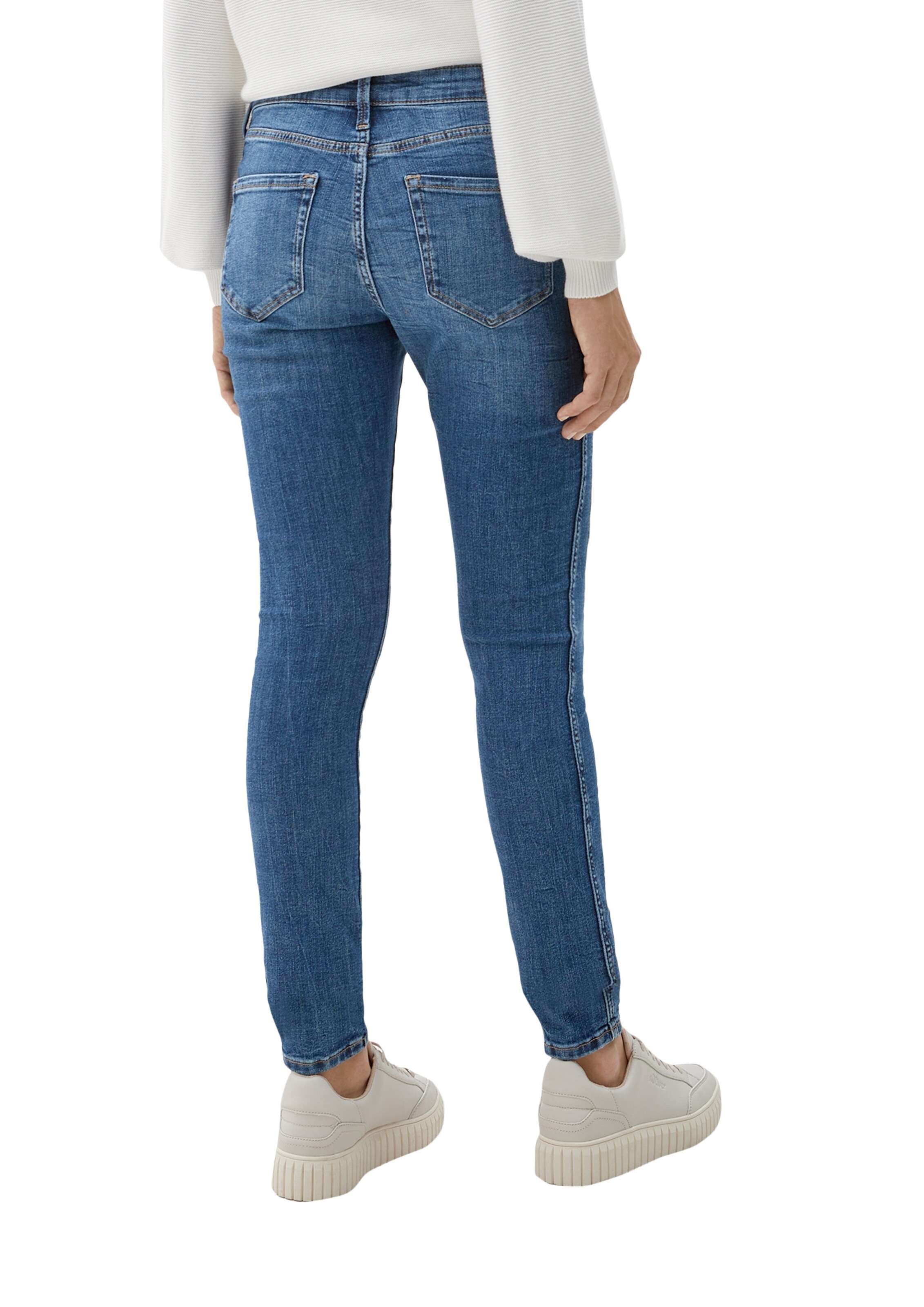 s.Oliver Skinny Jeans 'Izabell' in Blauw