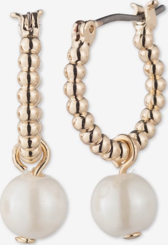 Boucles d'oreilles Lauren Ralph Lauren en or : devant