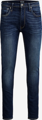 Skinny Jean 'Liam' JACK & JONES en bleu : devant