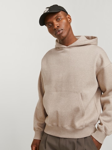 JACK & JONES Sweatshirt 'JORRidgewood' in Bruin