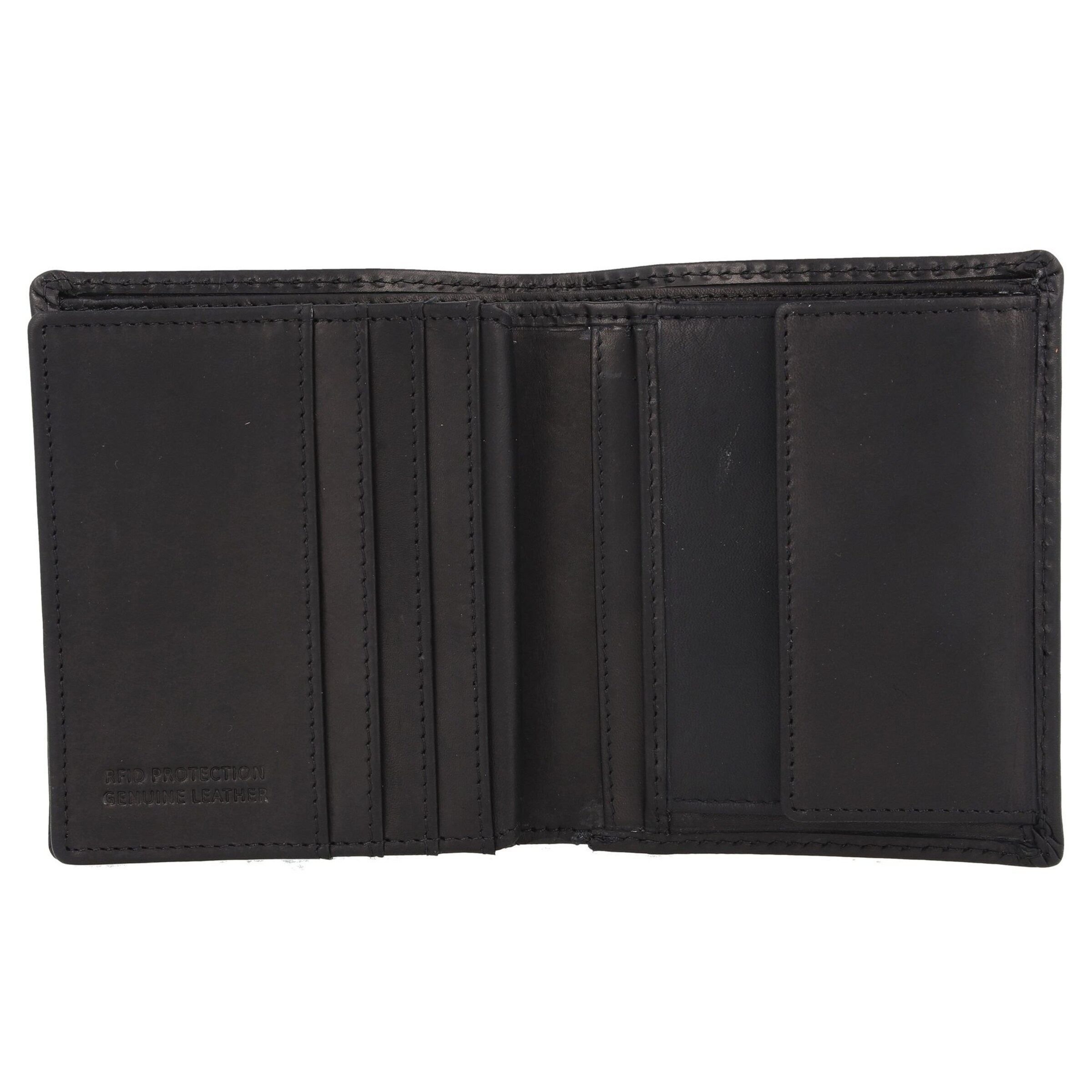 GREENBURRY Wallet 'Pure Black' in Black