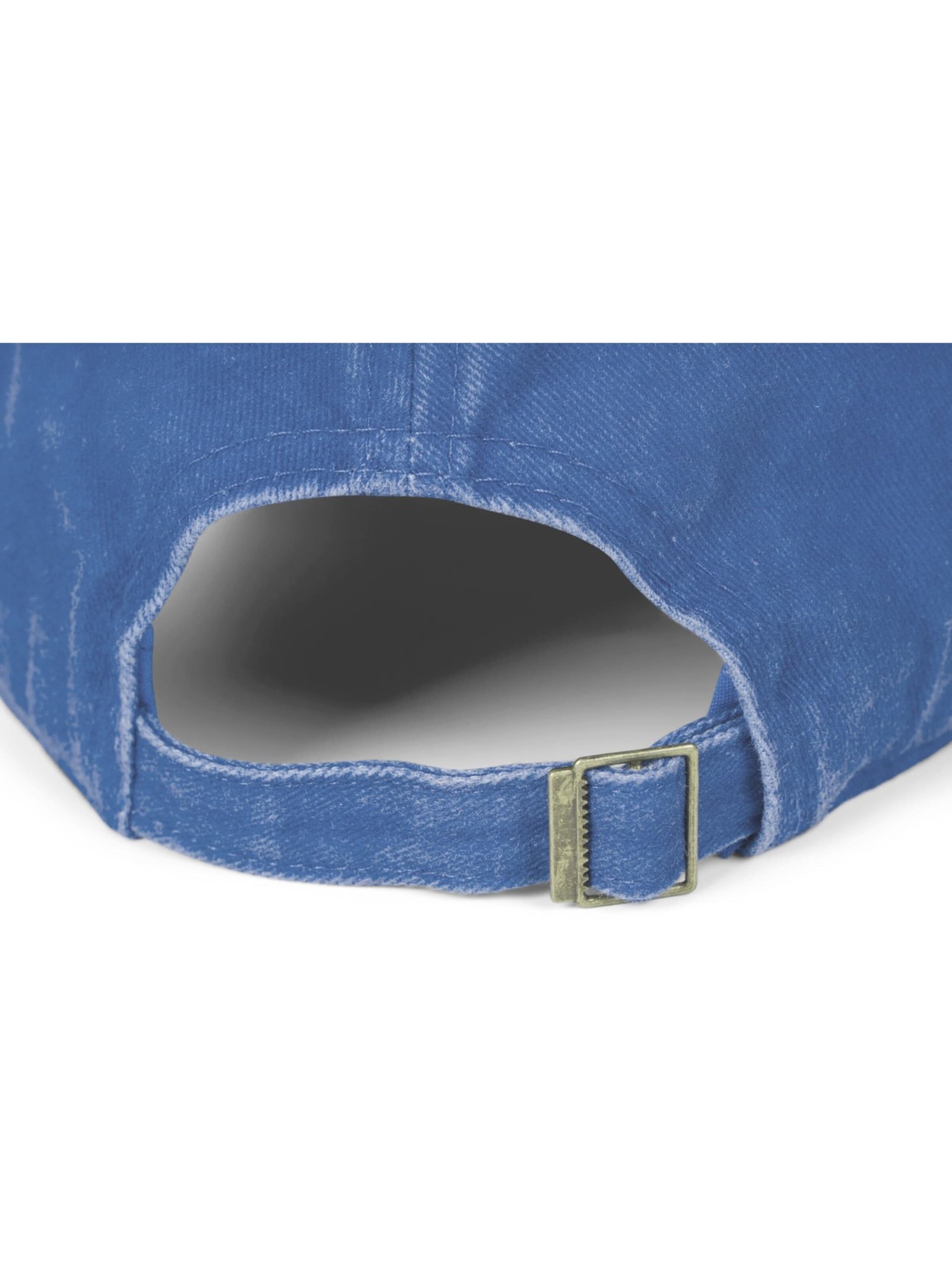 styleBREAKER Cap 'Vintage Baseball Cap Washed Used Look' in Blue