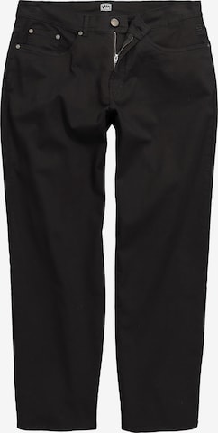 STHUGE Trousers in Black: front