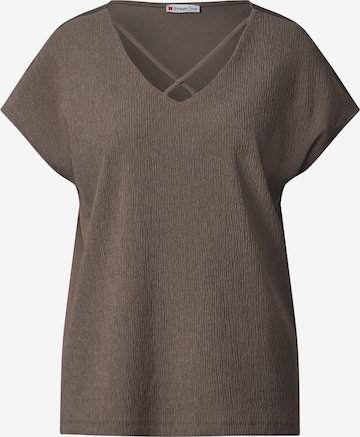 STREET ONE - Camiseta en beige: frente