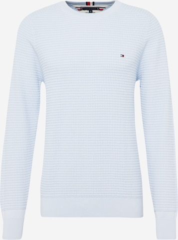 Pull-over TOMMY HILFIGER en bleu : devant