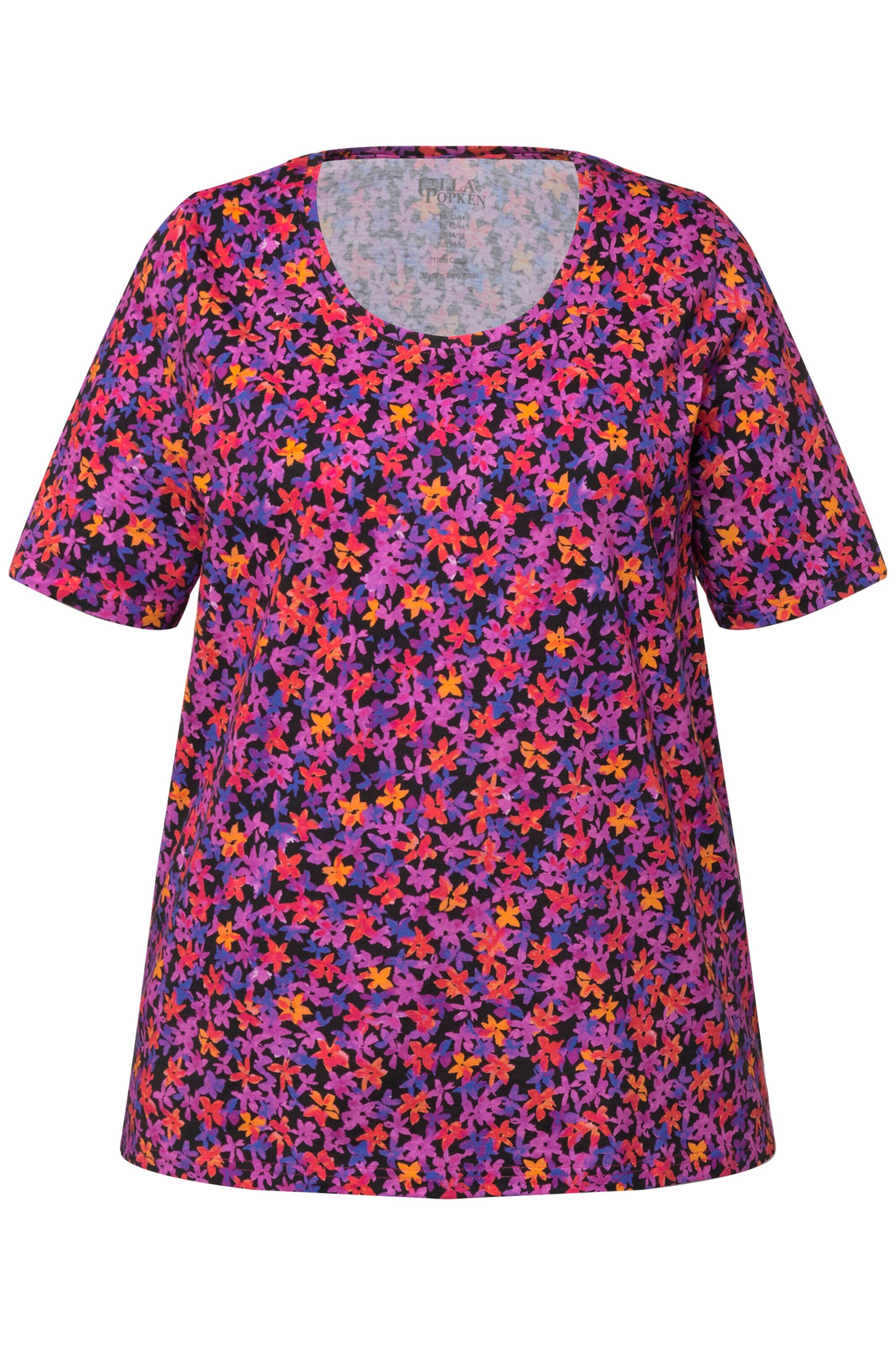 Ulla Popken Shirt in Gemengde kleuren: voorkant