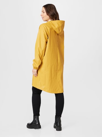 Cappotto funzionale 'Mrainy' di Zizzi in giallo
