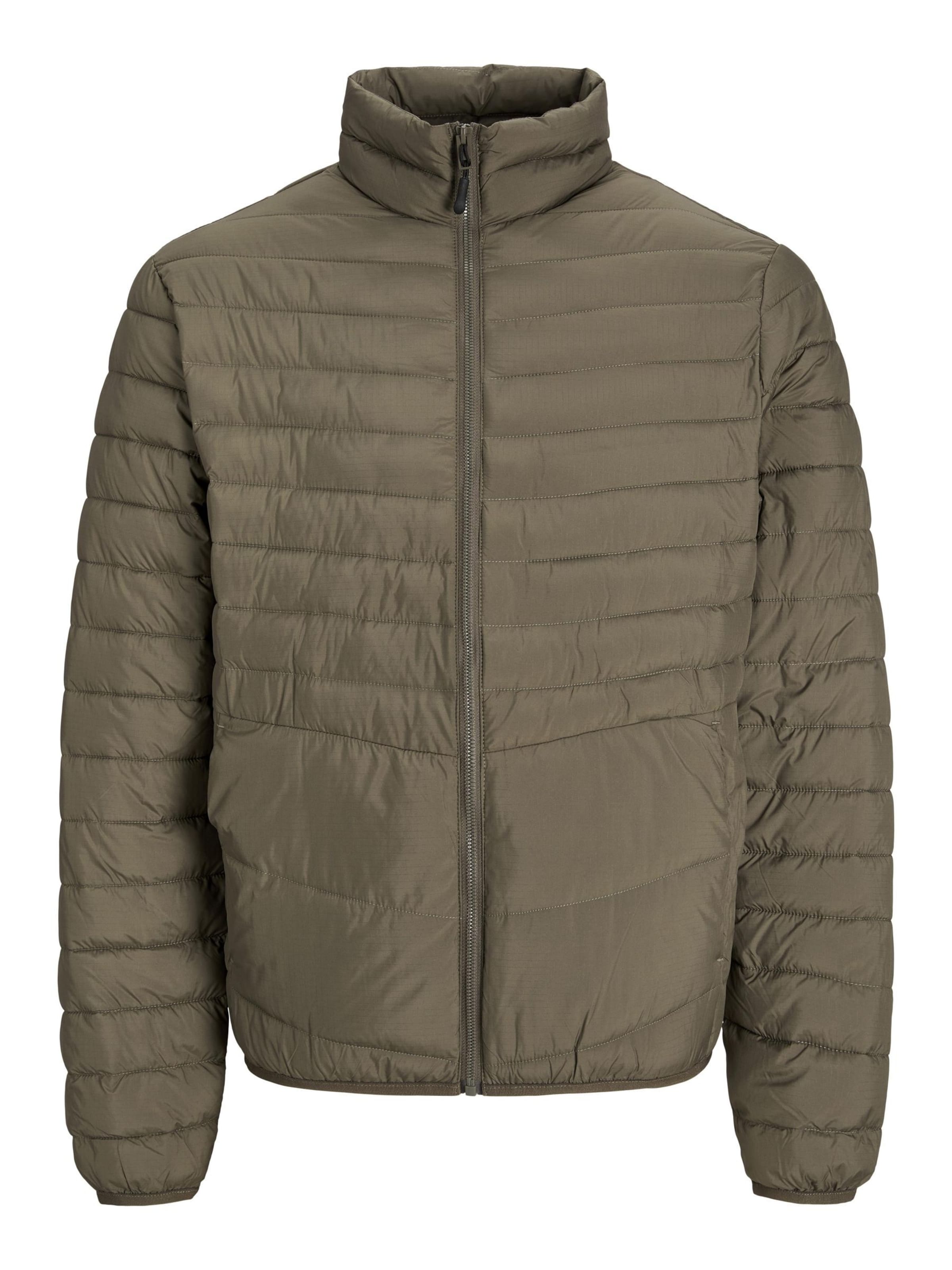 JACK & JONES Between-Season Jacket 'JJEState' in Green: front
