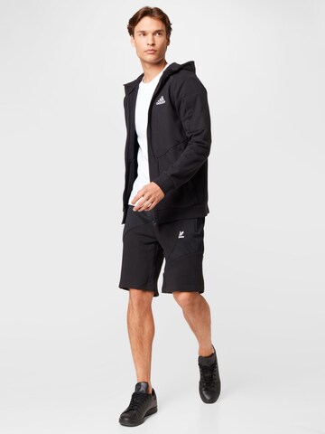 ADIDAS ORIGINALSregular Sportske hlače 'Аdicolor Interlock' - crna boja