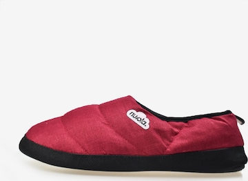 Nuvola. Hausschuh 'Marbled Chill' in Rot: Vorderseite