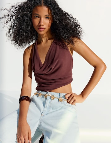 Bershka Belt in Gold