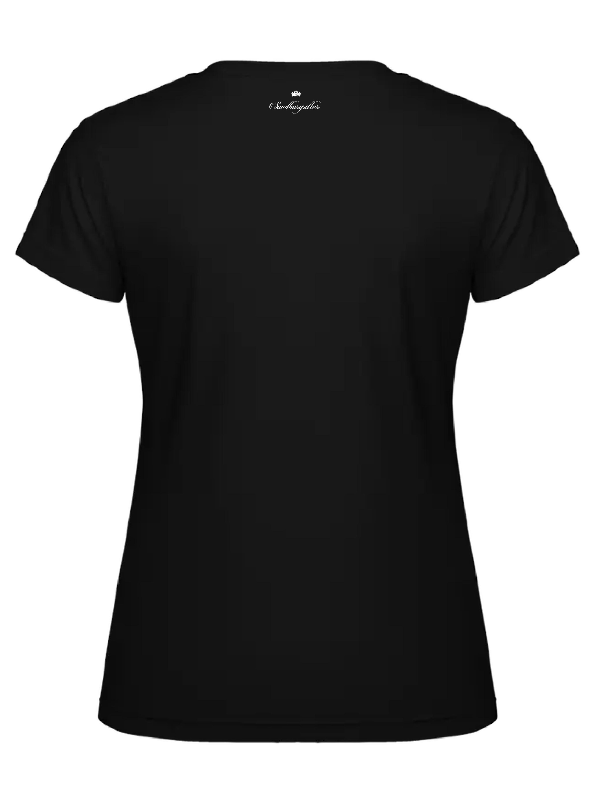 SANDBURGRITTER Shirt '2 LOYAL' in Black