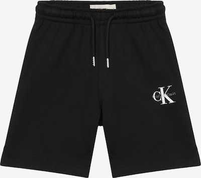 Calvin Klein Jeans Hlače u svijetlosiva / crna / bijela, Pregled proizvoda