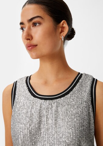 comma casual identity Blouse in Silver