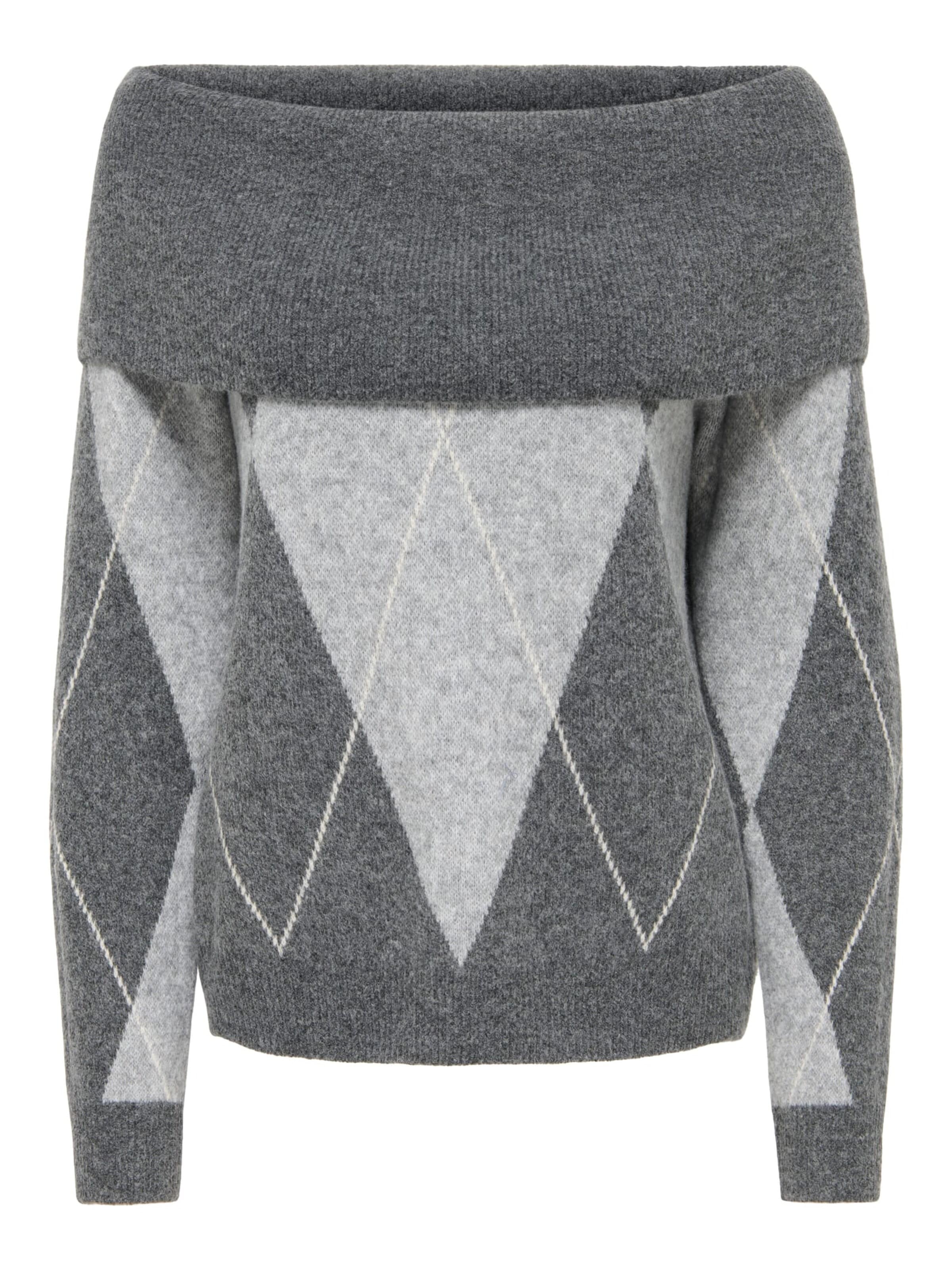 ONLY - Jersey 'Alivia' en gris: frente