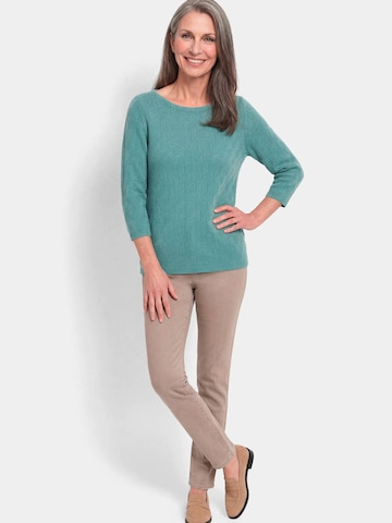 Pull-over Goldner en vert